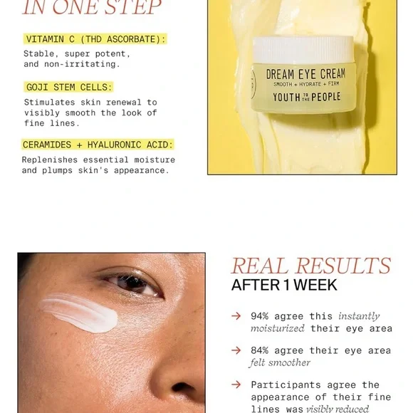 Youth to the People x Dream Eye Cream - Picture 4 of 4